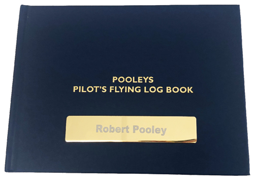 Pooleys Pilot Flying Log Book - BlueImage Id:175203