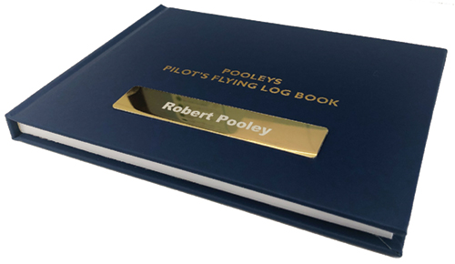 Pooleys Pilot Flying Log Book - BlueImage Id:175204