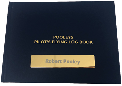 Pooleys Pilot Flying Log Book - BlueImage Id:175206