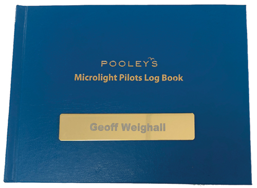 Pooleys Microlight Pilot's Log BookImage Id:175211