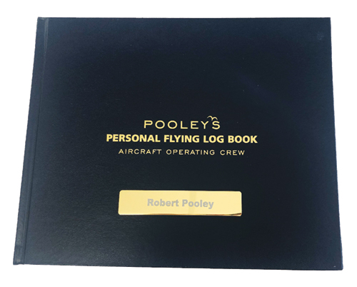 Image 6 of Pooleys EASA/CAA Part-FCL Personal Flying Log Book - Blue or Black