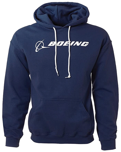 Signature logo Boeing Hoodie – NAVY