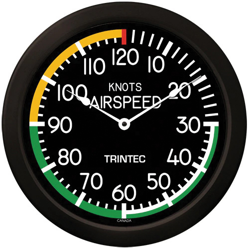 Image 0 of Classic Airspeed Wall Clock- 10 inch