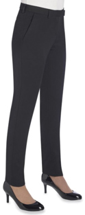 Image ofLadies Ophelia Slim Fit Trousers–BLACK