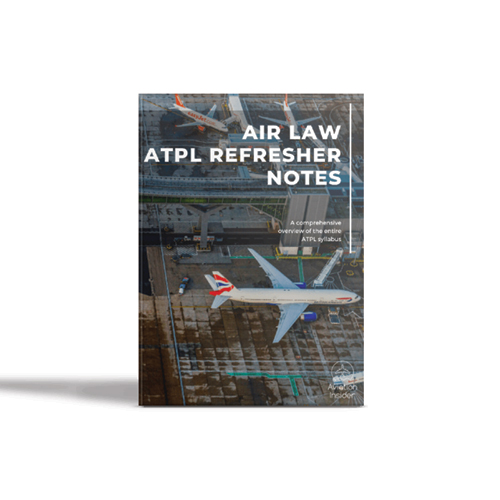  ATPL REVISION NOTES AIR LAW – REFRESHER REVISION NOTESImage Id:178035