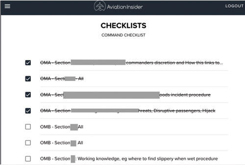 COMMAND PREPARATION CHECKLISTImage Id:178175