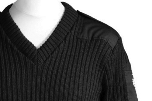 Black nato jumper top