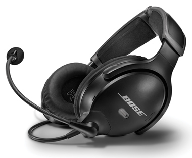 Bose A30 Headset with LEMO Plug, NON-Bluetooth, High Impedance and Straight Cable (857641-2140)