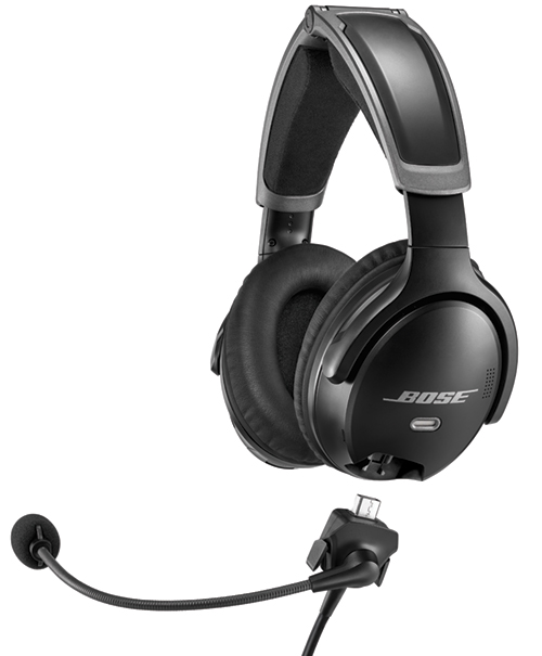 Bose A30 Headset with LEMO Plug, NON-Bluetooth, High Impedance and Straight Cable (857641-2140)Image Id:178542