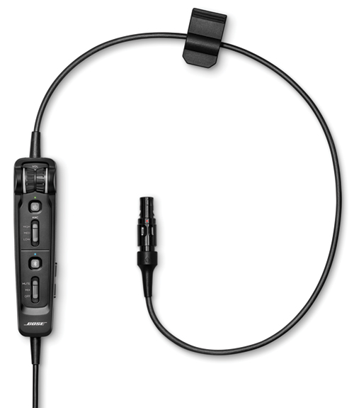 Bose A30 Cable with LEMO plug, Bluetooth, High Impedance, Coiled Cable (857642-T120)
