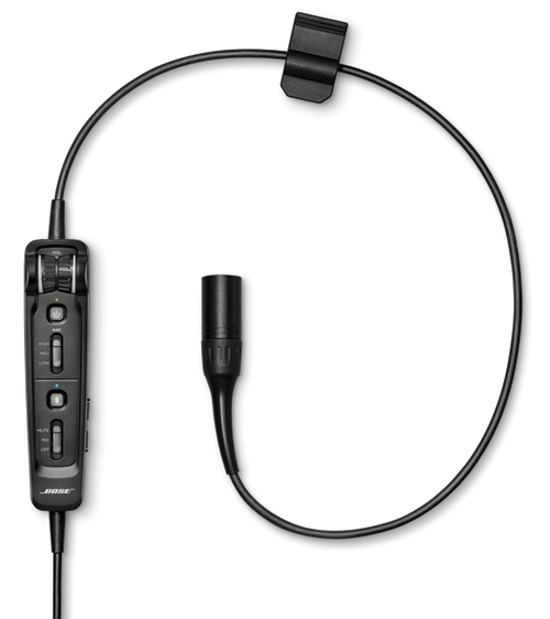Bose A30 Headset with Airbus XLR5 Plug, Bluetooth, High Impedance and Straight Cable (857641-3170)Image Id:178552