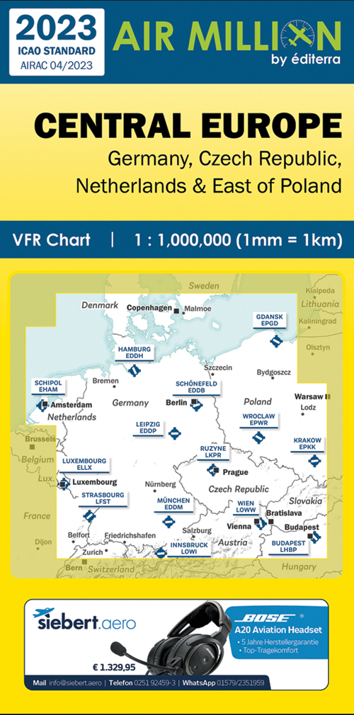 Air Million Edition 2023 – Central Europe, Germany, Czech Republic, Netherlands & East Of Poland