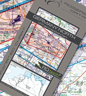 2025 Germany North VFR Chart 1:500 000 - Rogersdata