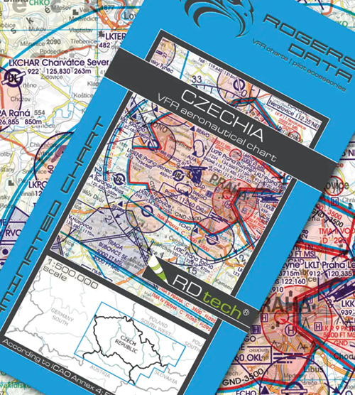 2024 Czech Republic VFR Chart 1:500 000 - RogersdataImage Id:179175