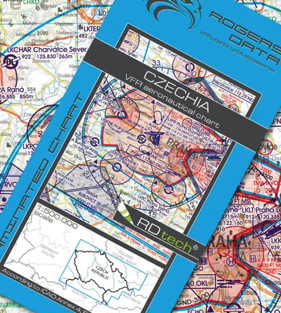 2025 Czech Republic VFR Chart 1:500 000 - Rogersdata