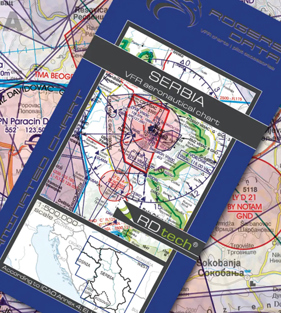 Image of2026 Serbia VFR Chart 1:500 000 - Rogersdata