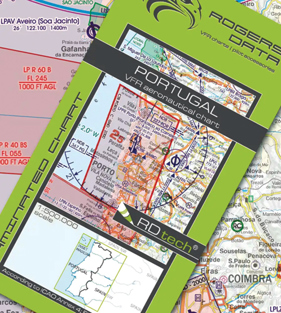 Image of2026 Portugal VFR Charts 1:500 000 - Rogersdata