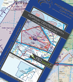 Image of2026 Norway Centre North VFR Chart 1:500 000 - Rogersdata