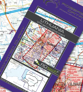 Image of2026 Lithuania VFR Chart 1:500 000 - Rogersdata