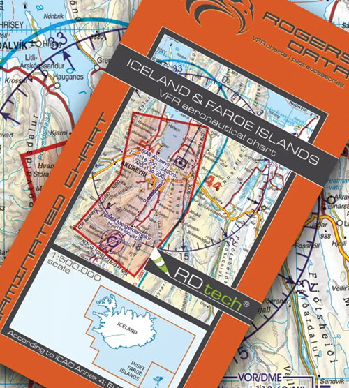 2023 Iceland-Faroe Islands VFR Charts 1:500 000 - Rogersdata