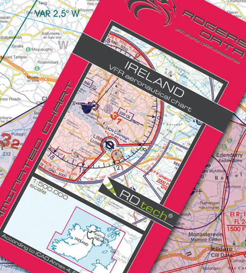 Image 0 of 2025 Ireland VFR Chart 1:500 000 - Rogersdata