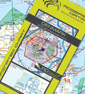 Image of2026 Denmark VFR Chart 1:500 000 - Rogersdata
