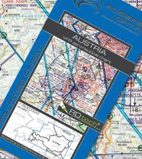 2025 Austria VFR Chart 1:500 000 - Rogersdata