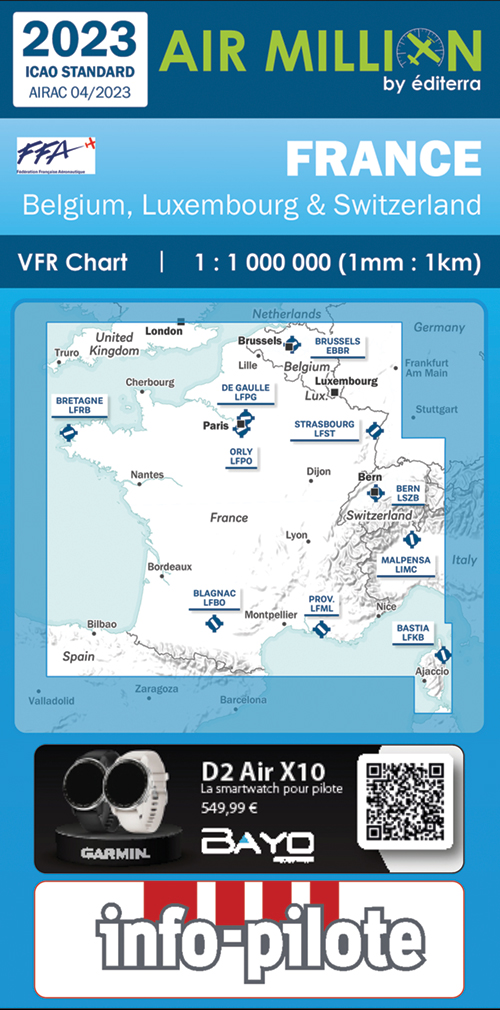 Air Million Edition 2023 – France (Belgium, Luxembourg & Switzerland)