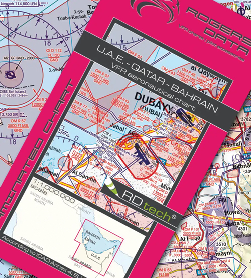 2023 UAE VFR Chart 1:1 000 000 - Rogersdata