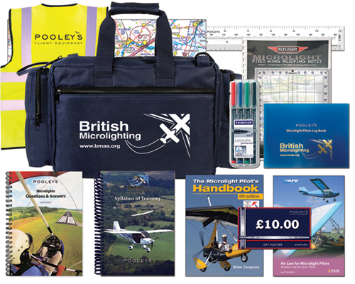 Pilot's Starter Kit - The Official BMAA Microlight Flex Wing Kit