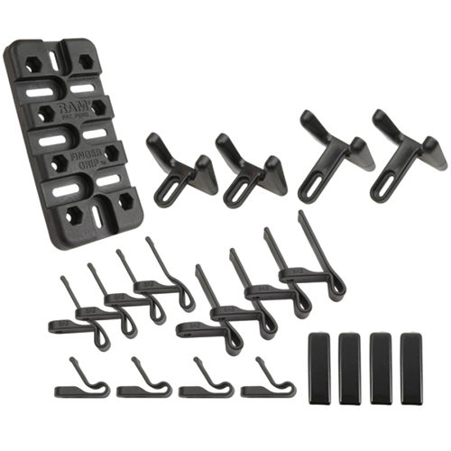 Image 2 of Holder. RAM-HOL-UN4. Finger-Grip™ Universal GPS and Radio