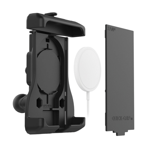 Image 2 of Holder. RAM-HOL-UN15. Quick-Grip™ Holder with Ball for Apple MagSafe Compatible Phones