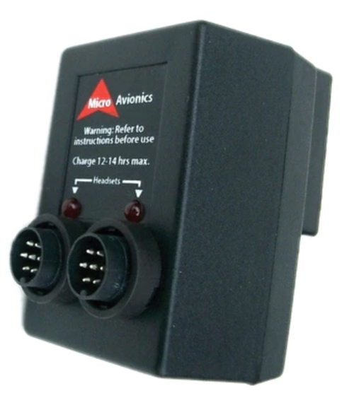 Twin Headset Charger – Micro Avionics