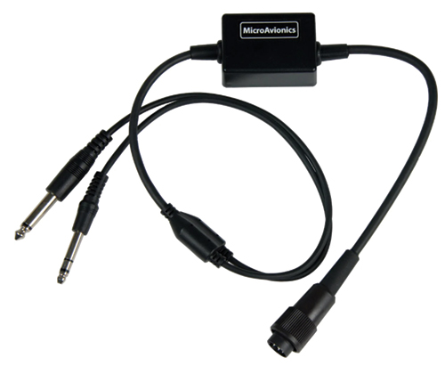 Image 0 of Microlight headset to GA headset Jacks – Micro Avionics