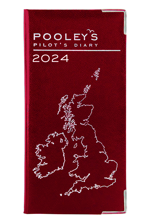 Pooleys Pilots Diary 2024 – RedImage Id:196304