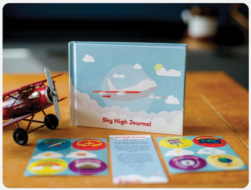 Image 3 of Sky High Journal Kids Travel Logbook