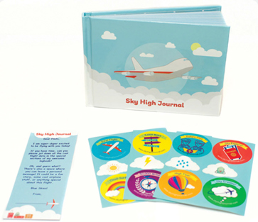 Image ofSky High Journal Kids Travel Logbook