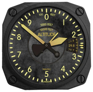  2" Vintage Altimeter Fridge Magnet