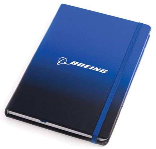 Image 0 of Boeing Notebook – Blue and black