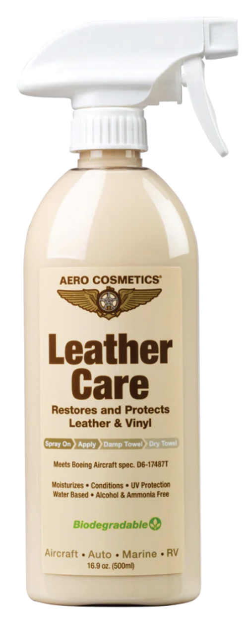 Leather Care 500ml - Restores and Protects Leather & Vinyl- Aero Cosmetics