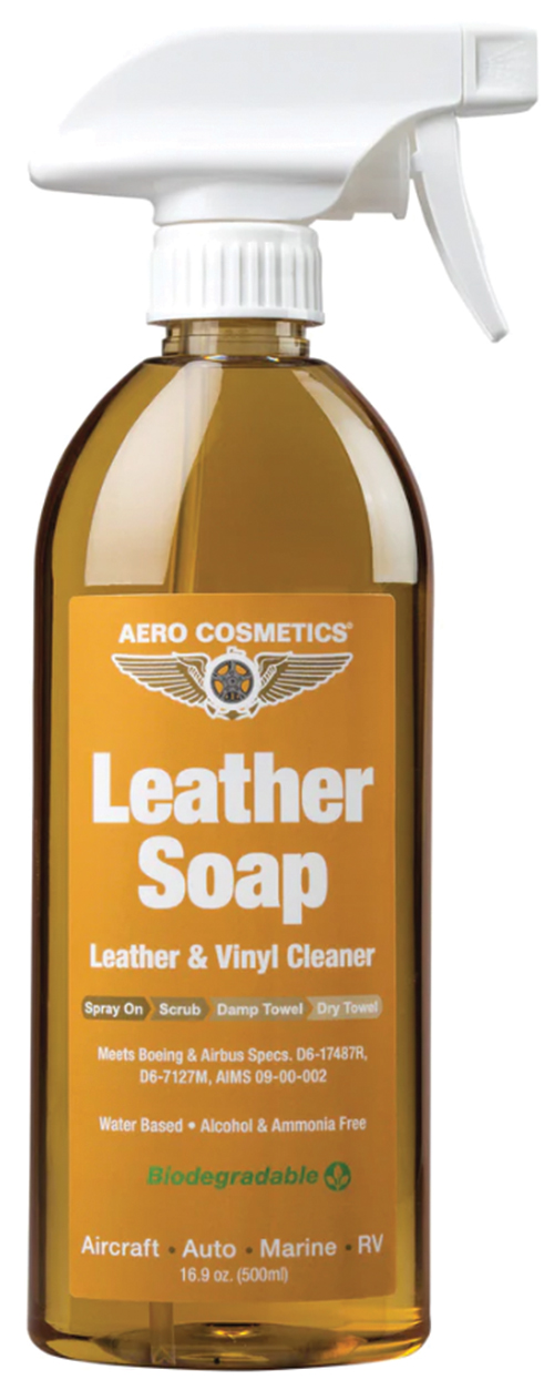 Image 0 of Leather Soap 500ml - Leather & Vinyl Cleaner- Aero Cosmetics