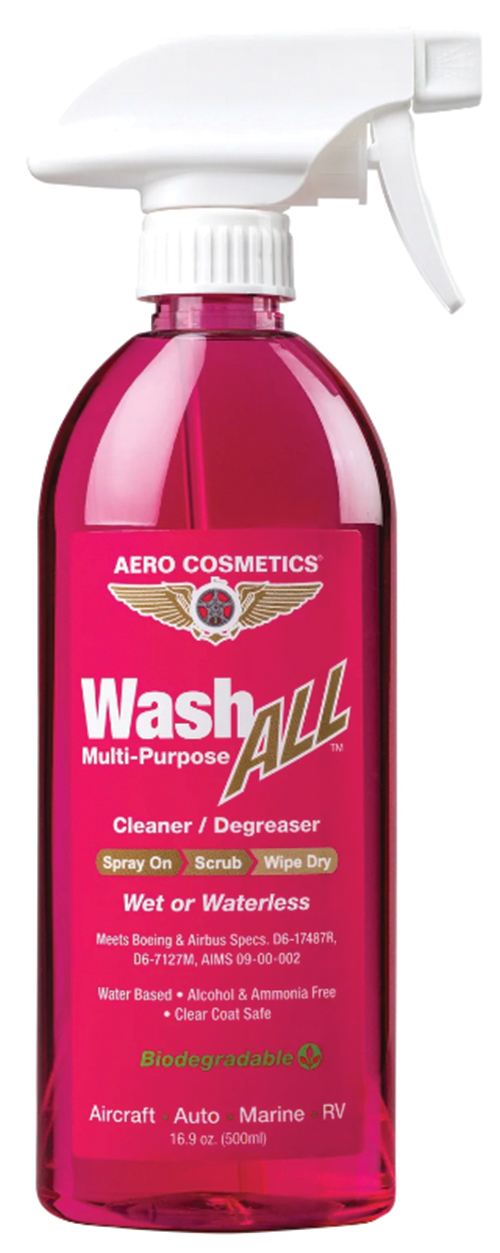 Aircraft Cleaning, Aircraft Exterior, ACS020, Wash ALL Degreaser 500ml -  Multi-Purpose Cleaner and Degreaser- Aero Cosmetics