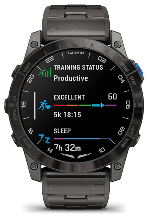 NEW Garmin D2 Mach 1 Pro – Aviator smartwatch with vented titanium braceletImage Id:197042