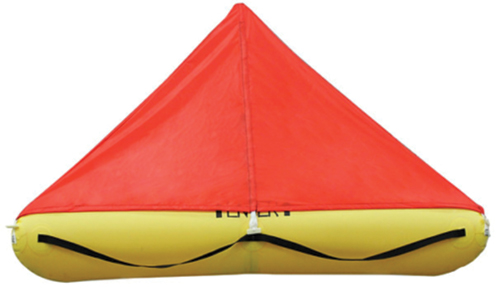 Survival Life Raft 4-6 person with Canopy and Standard Survival Equipment (UK MAINLAND ONLY - 3 DAYS)Image Id:198241