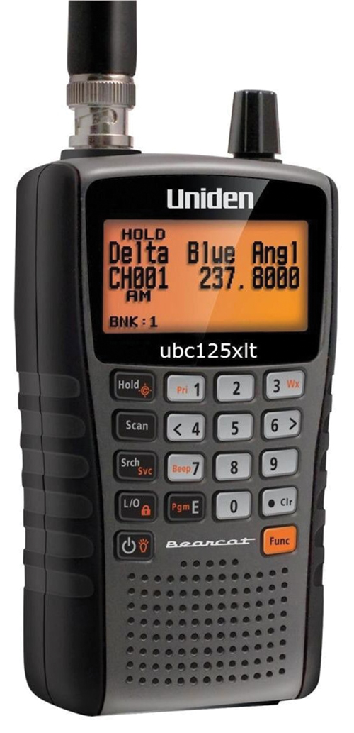 UNIDEN UBC-125XLT 25-960MHZ HANDHELD SCANNERImage Id:204477