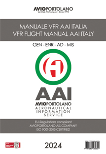 2024 AvioPortolano VFR Italy Flight Guide 
