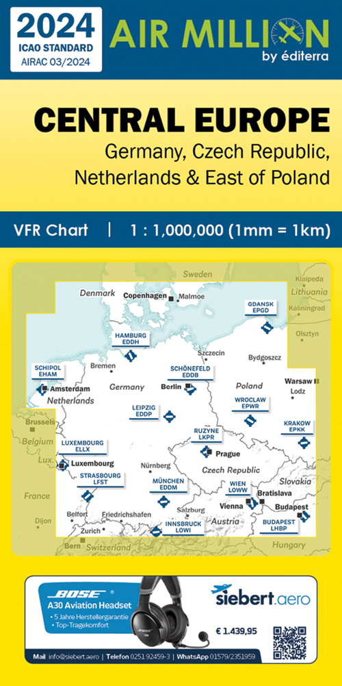 Air Million Edition 2024 – Central Europe, Germany, Czech Republic, Netherlands & East Of Poland