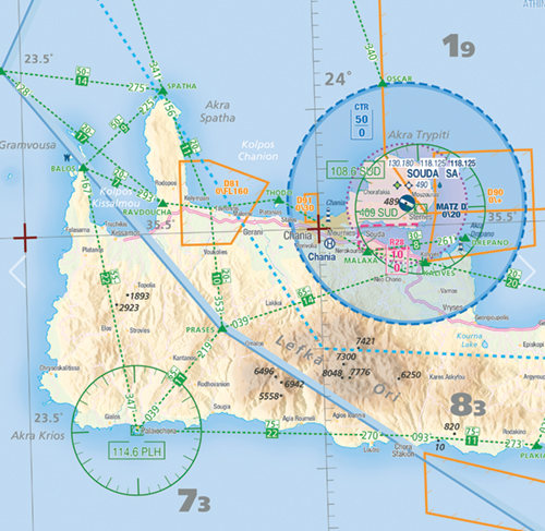 Air Million Zoom Edition 2024 – 1:500 000 Greece, Southern Balkans (Chart 2/2)Image Id:205328