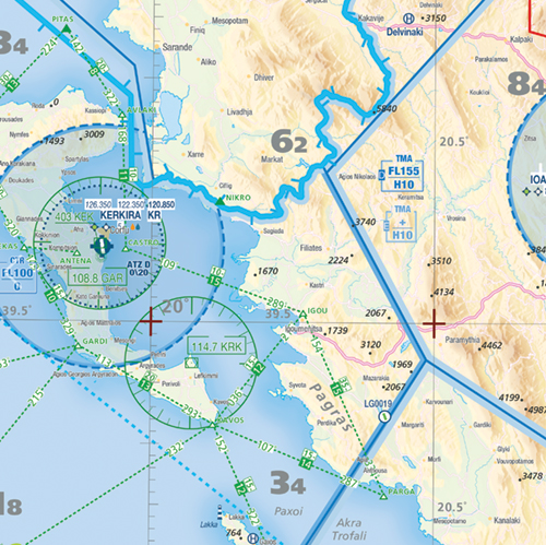 Image 2 of Air Million Zoom Edition 2025 – 1:500 000 Greece, Northern Balkans (Chart 1/2)