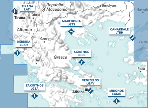 Image 1 of Air Million Zoom Edition 2025 – 1:500 000 Greece, Northern Balkans (Chart 1/2)
